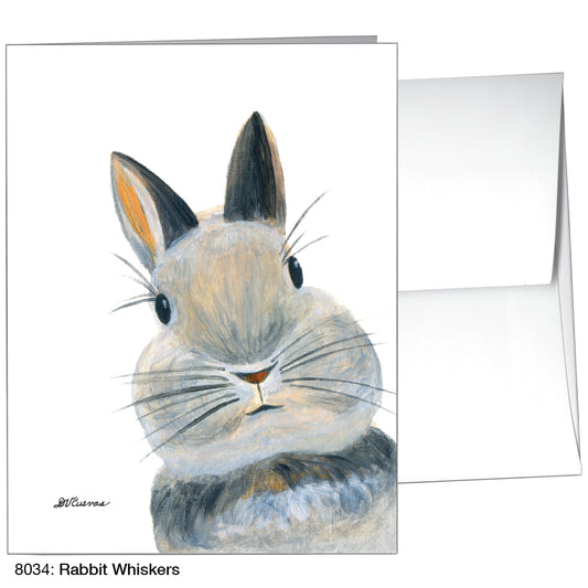 Rabbit Whiskers, Greeting Card (8034)