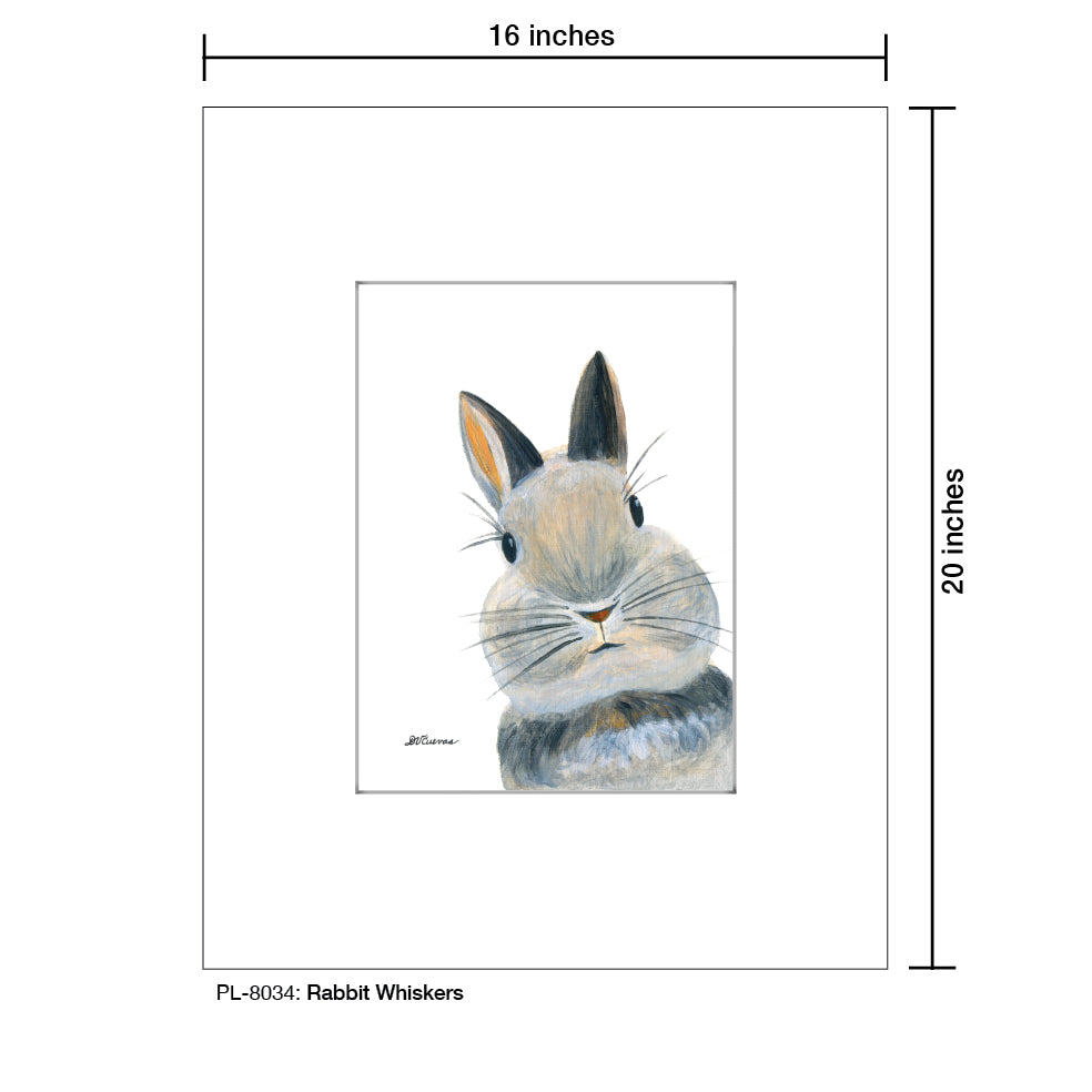 Rabbit Whiskers, Print (#8034)