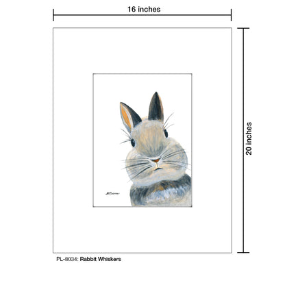 Rabbit Whiskers, Print (#8034)