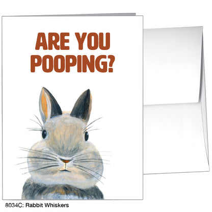 Rabbit Whiskers, Greeting Card (8034C)