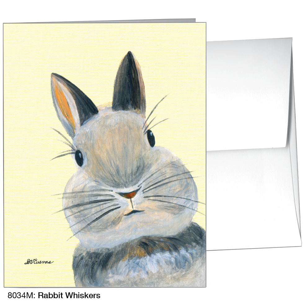 Rabbit Whiskers, Greeting Card (8034M)