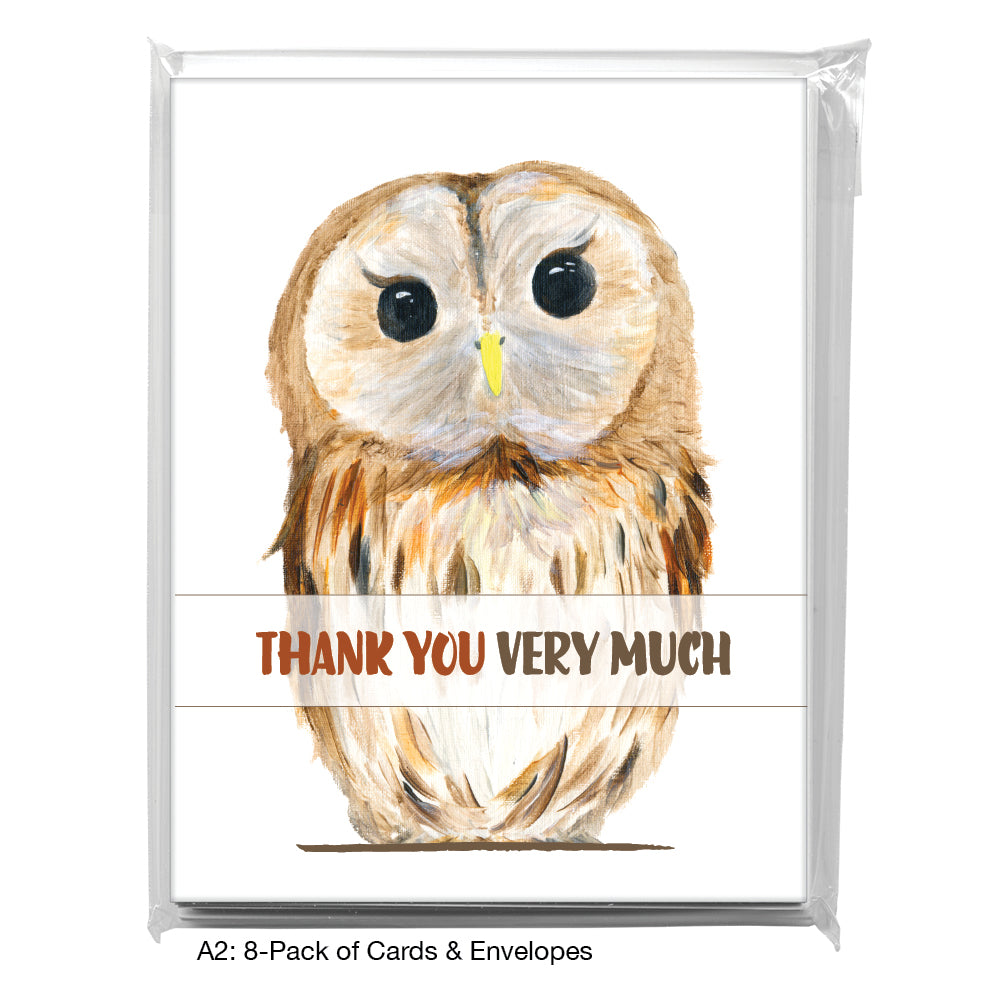 Owl Eyes, Greeting Card (8040B)