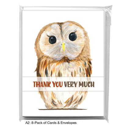 Owl Eyes, Greeting Card (8040B)