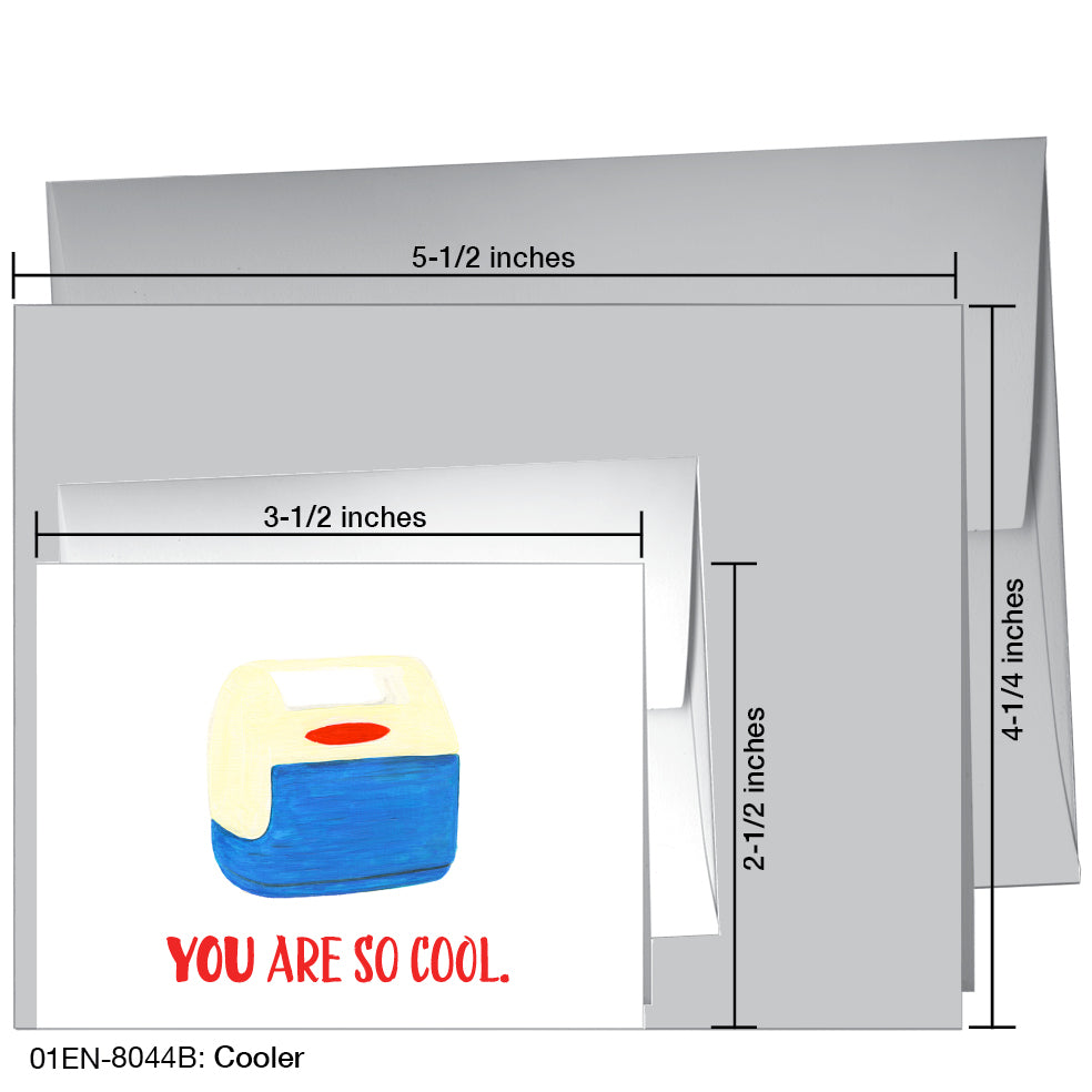 Cooler, Greeting Card (8044B)