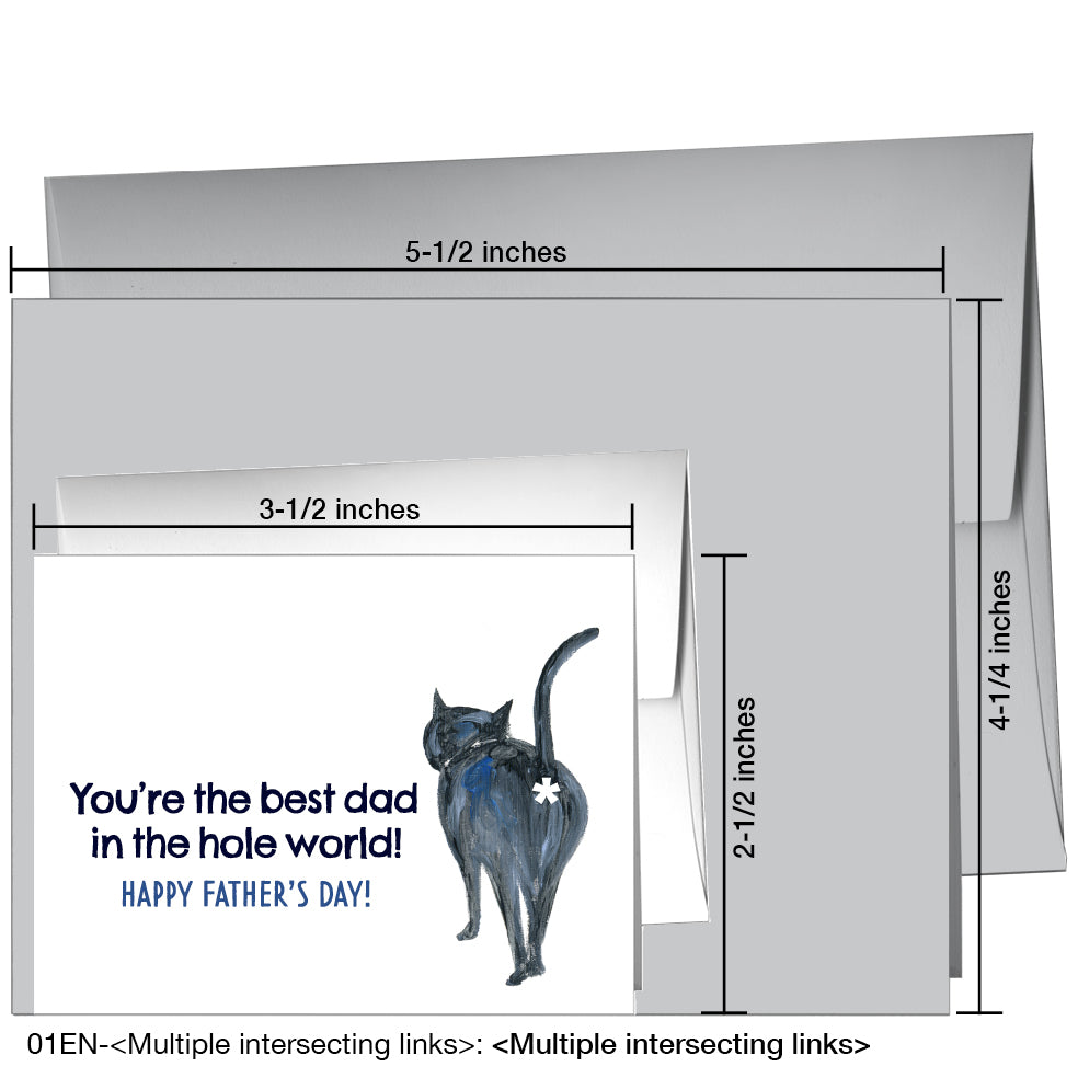 Cat Walk, Greeting Card (8045J)