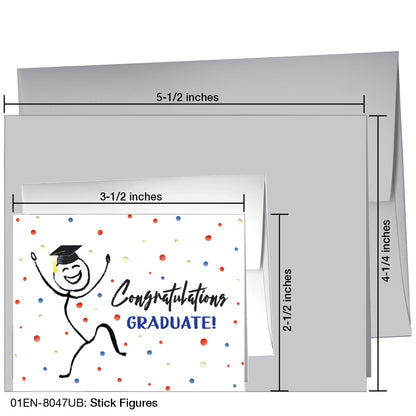 Stick Figures, Greeting Card (8047UB)