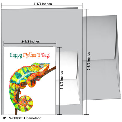 Chameleon, Greeting Card (8063G)