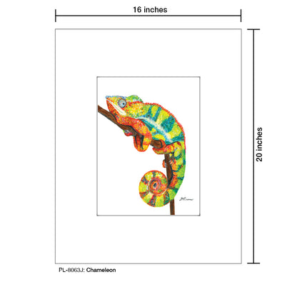 Chameleon, Print (#8063J)