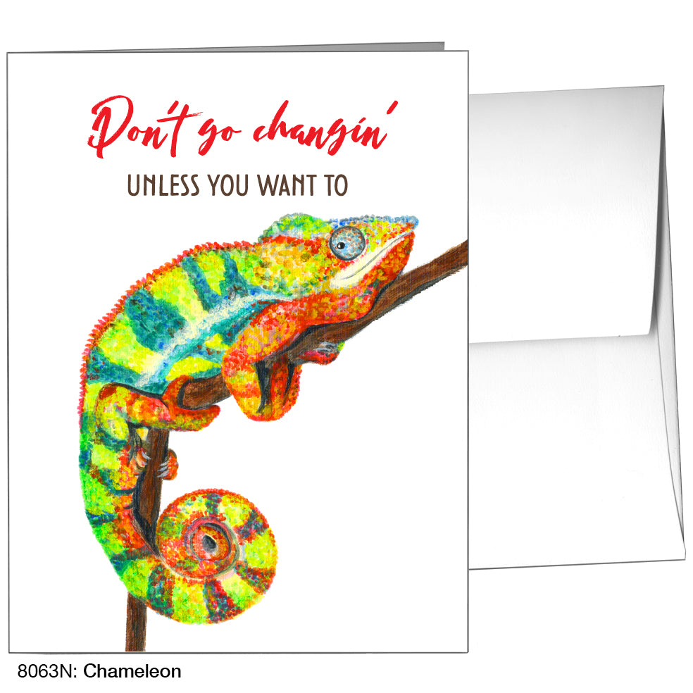 Chameleon, Greeting Card (8063N)