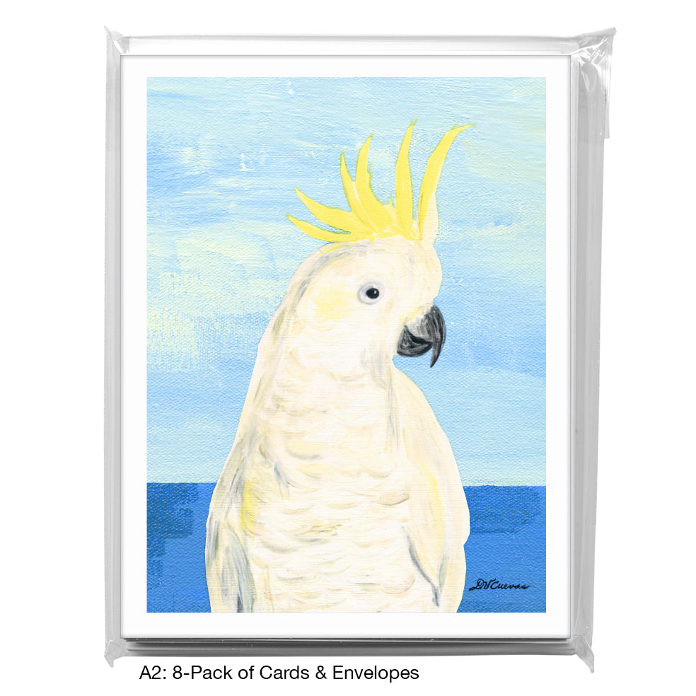 Cockatoo, Greeting Card (8064)