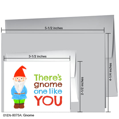 Gnome, Greeting Card (8075A)