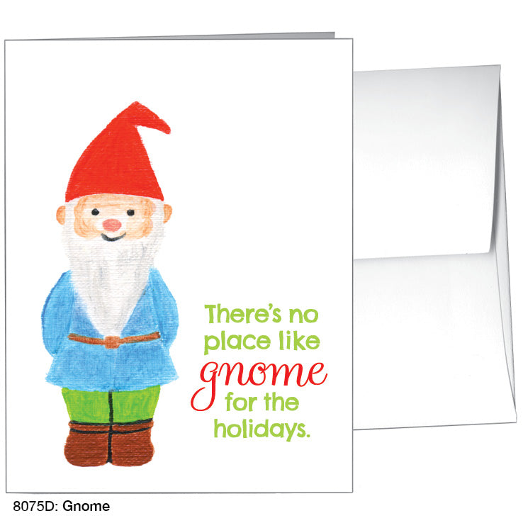 Gnome, Greeting Card (8075D)