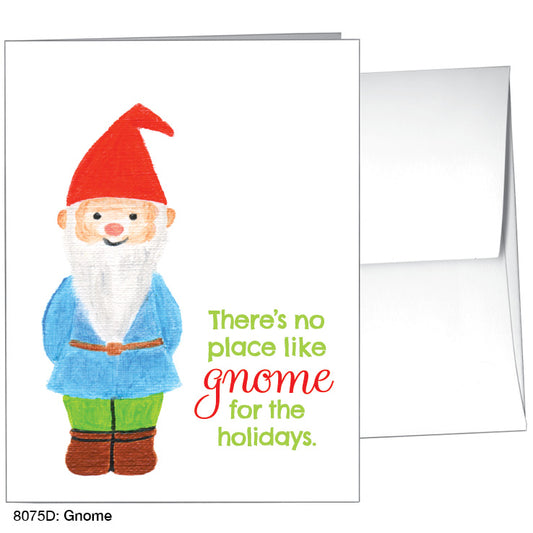 Gnome, Greeting Card (8075D)