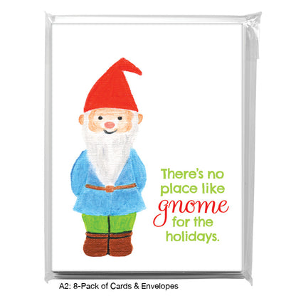 Gnome, Greeting Card (8075D)