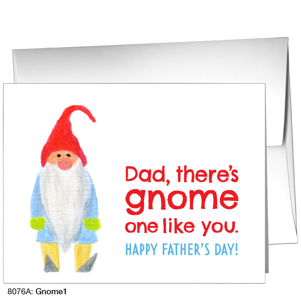 Gnome1, Greeting Card (8076A)