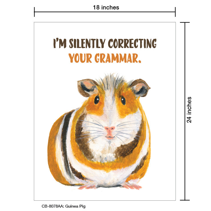 Guinea Pig, Card Board (8078AA)