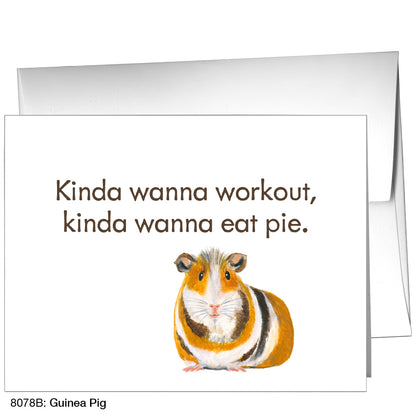 Guinea Pig, Greeting Card (8078B)