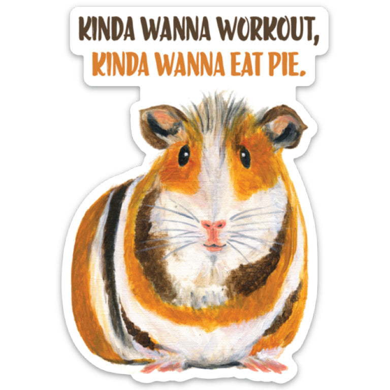 Guinea Pig, Sticker (8078BA)