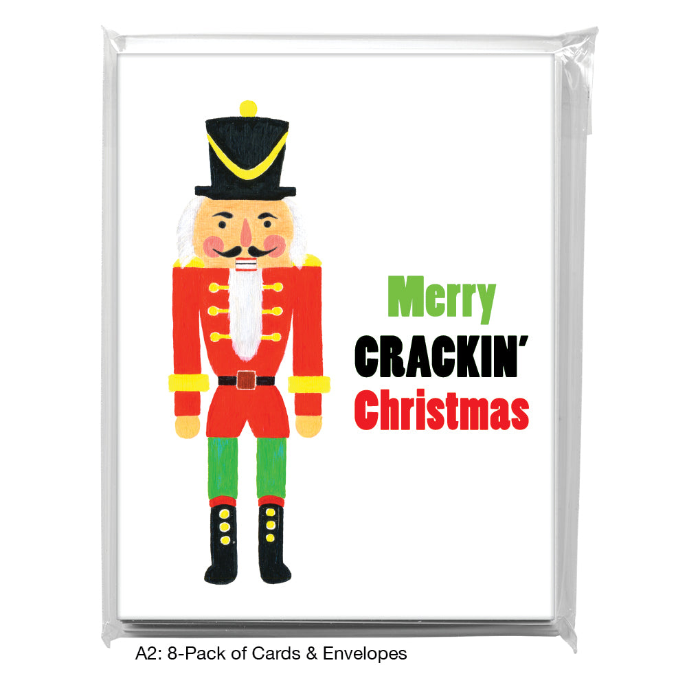 Nutcracker In Red, Greeting Card (8079E)