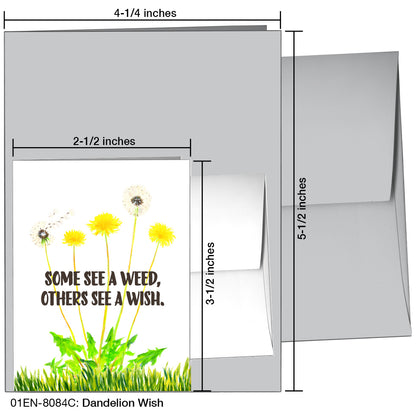 Dandelion Wish, Greeting Card (8084C)