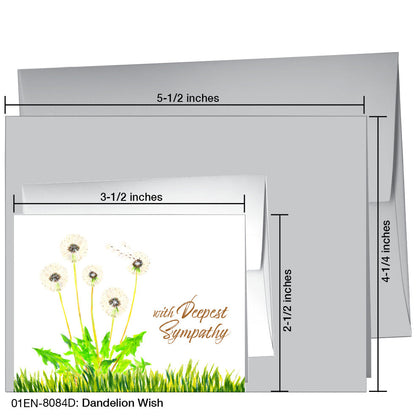 Dandelion Wish, Greeting Card (8084D)