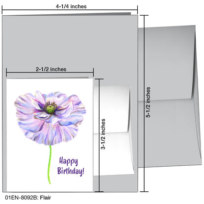 Flair, Greeting Card (8092B)