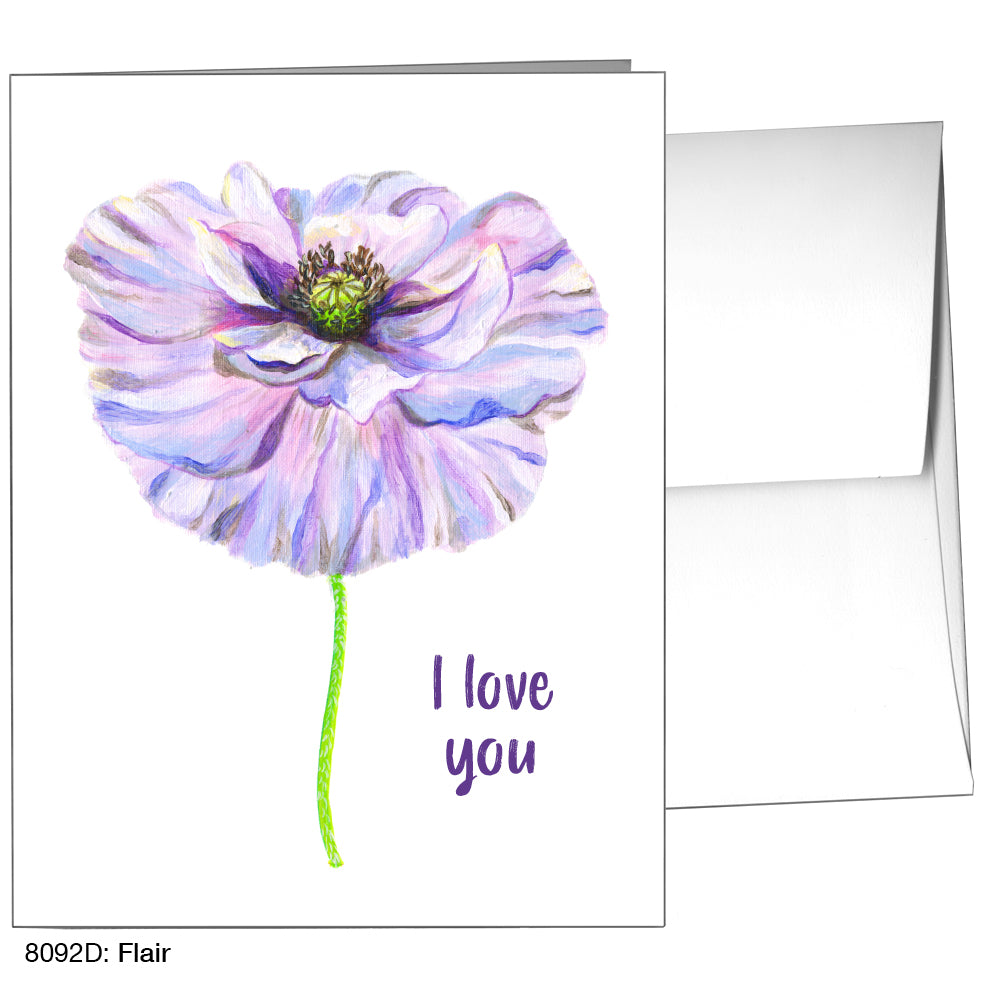 Flair, Greeting Card (8092D)