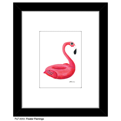 Floating Flamingo, Print (#8093)