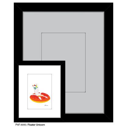 Floating Flamingo, Print (#8095)