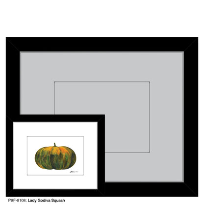 Lady Godiva Squash, Print (8108)