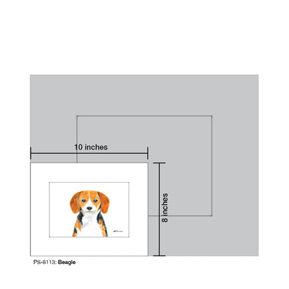 Beagle, Print (#8113)