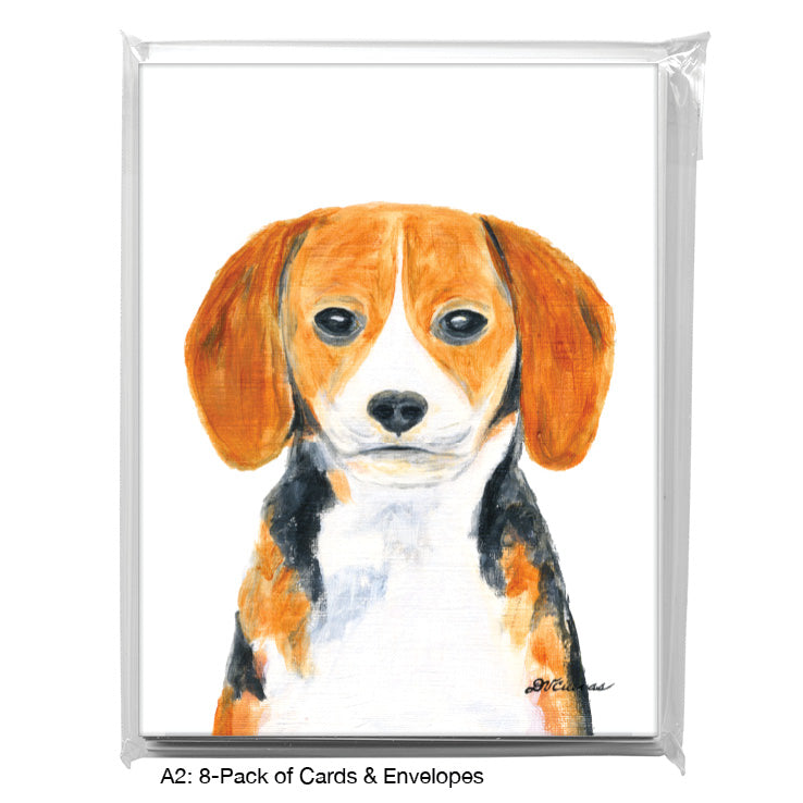 Beagle, Greeting Card (8113A)