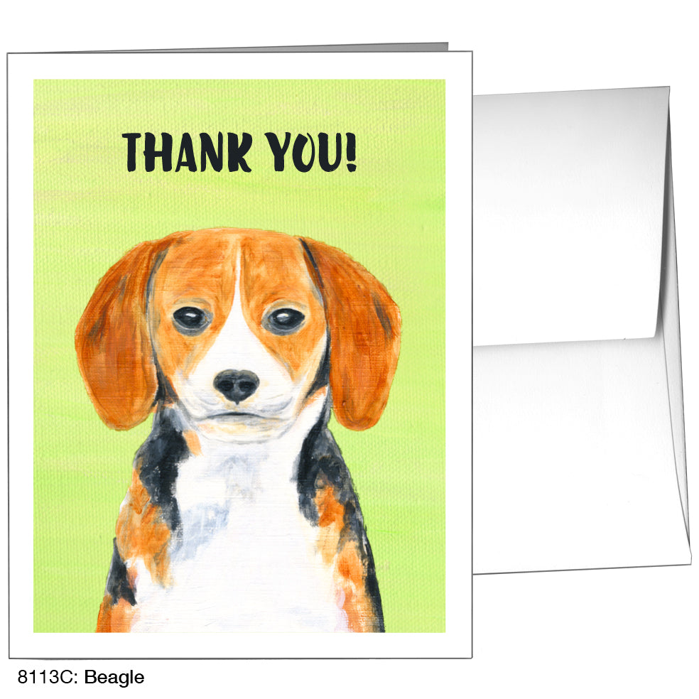 Beagle, Greeting Card (8113C)