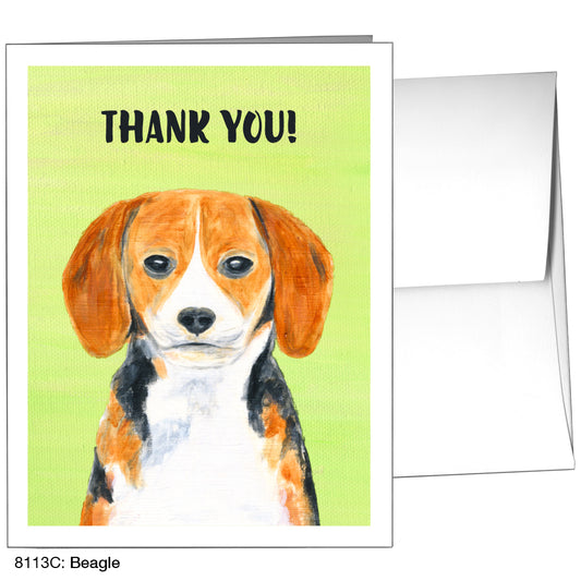 Beagle, Greeting Card (8113C)