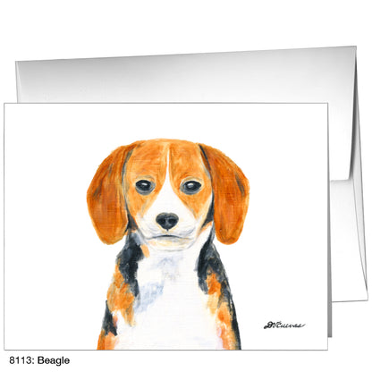 Beagle, Greeting Card (8113)