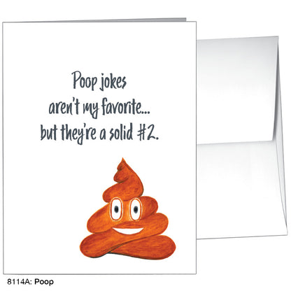 Poop, Greeting Card (8114A)