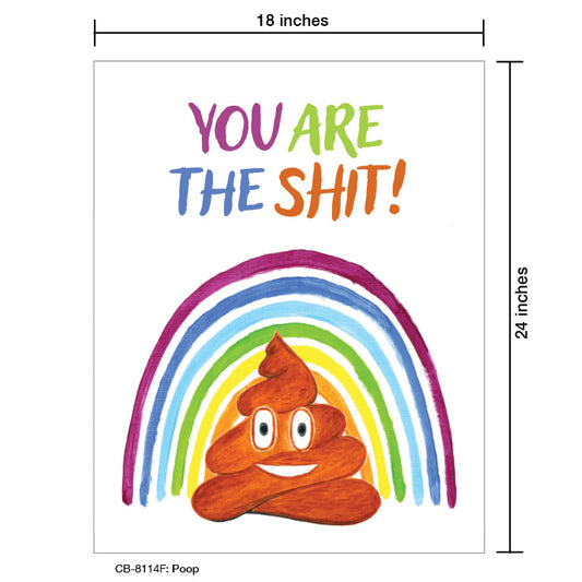 Poop, Card Board (8114F)