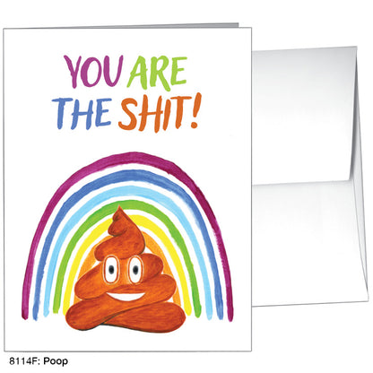 Poop, Greeting Card (8114F)