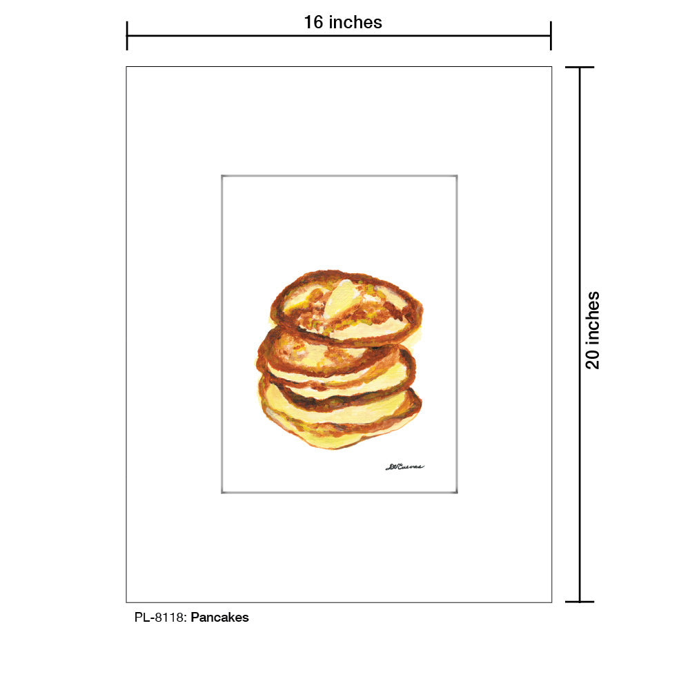 Pancakes, Print (#8118)