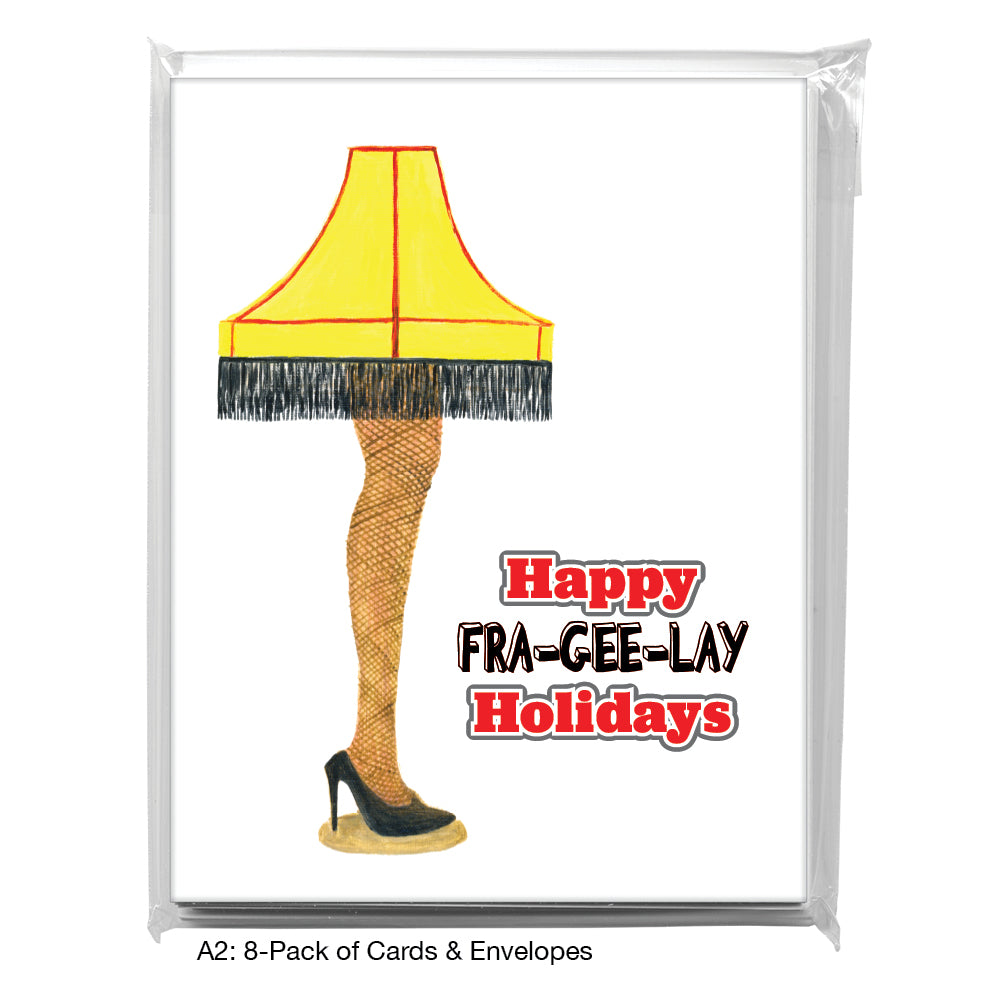 Leg Lamp, Greeting Card (8120C)