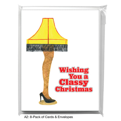 Leg Lamp, Greeting Card (8120E)