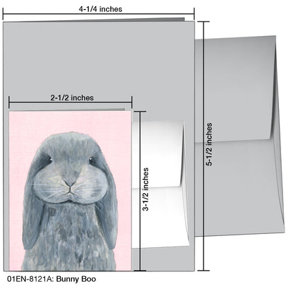 Bunny Boo, Greeting Card (8121A)