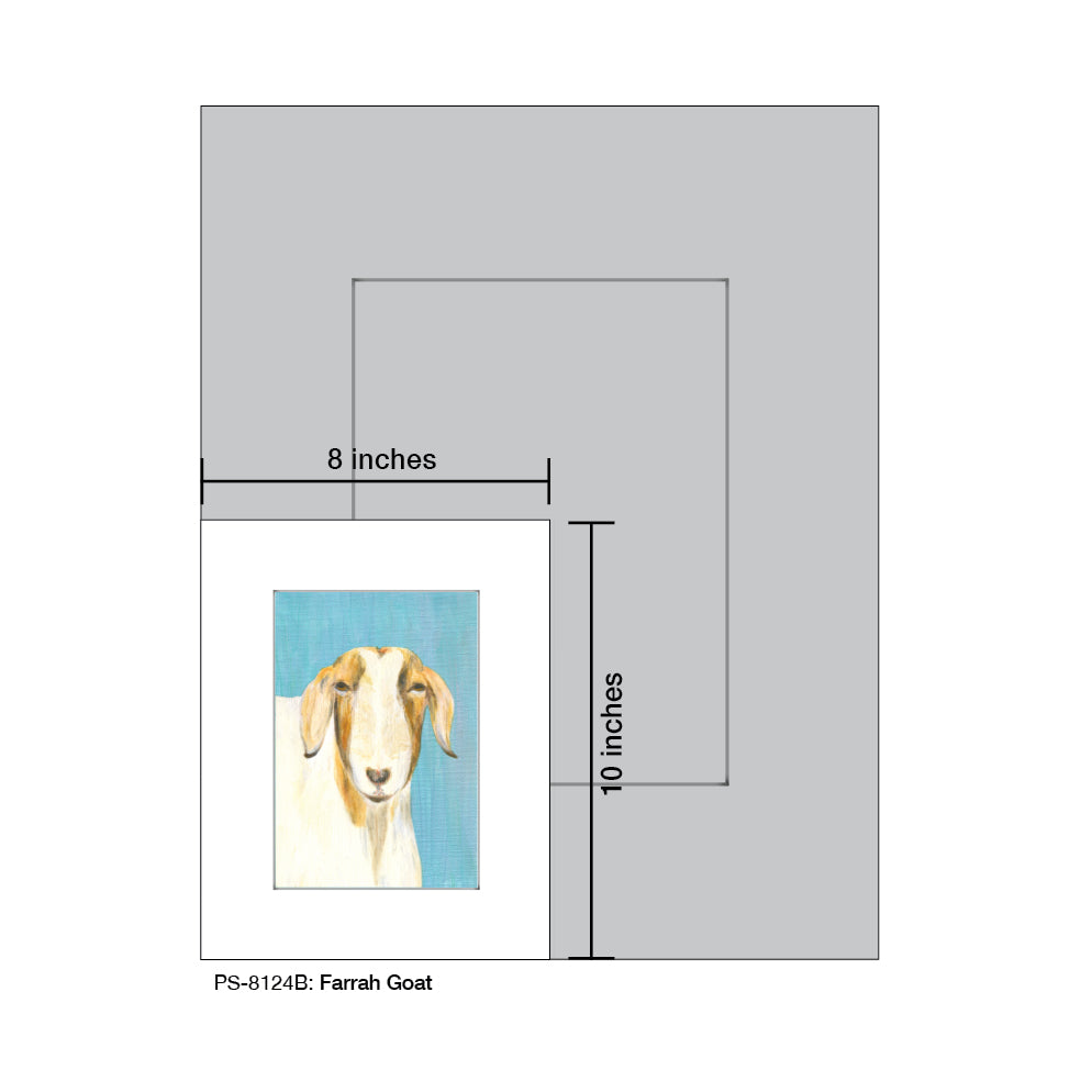 Farrah Goat, Print (#8124B)