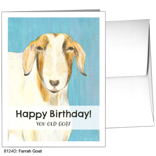 Farrah Goat, Greeting Card (8124D)