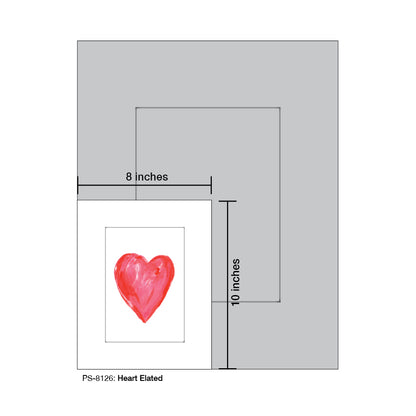 Heart Elated, Print (#8126)