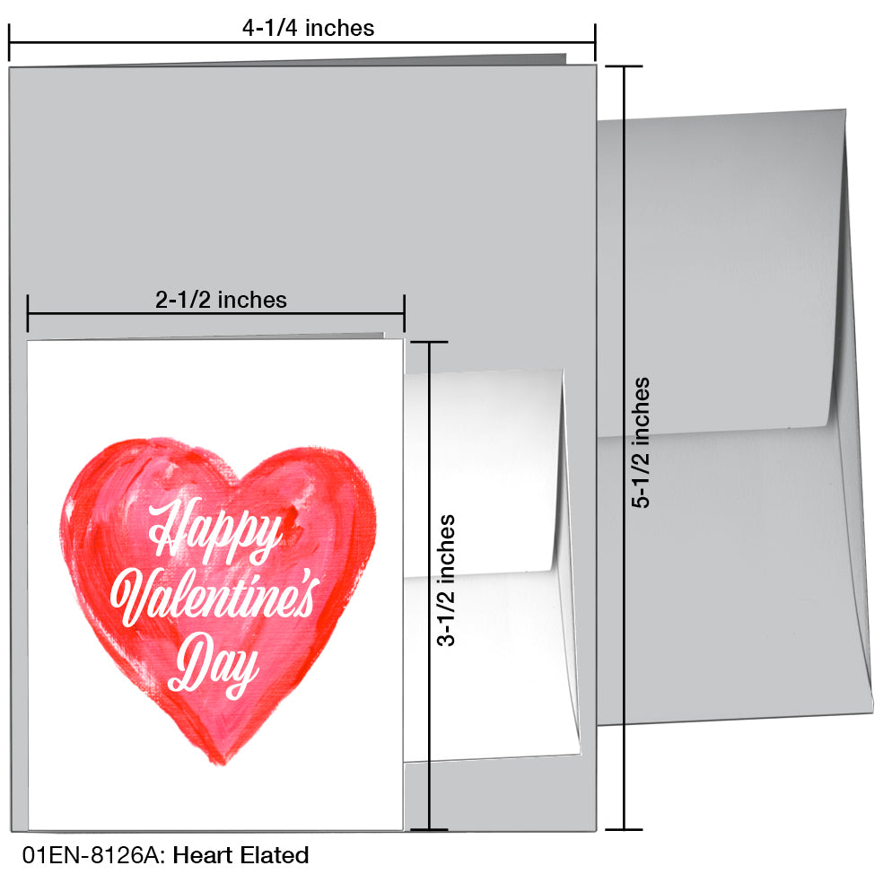 Heart Elated, Greeting Card (8126A)