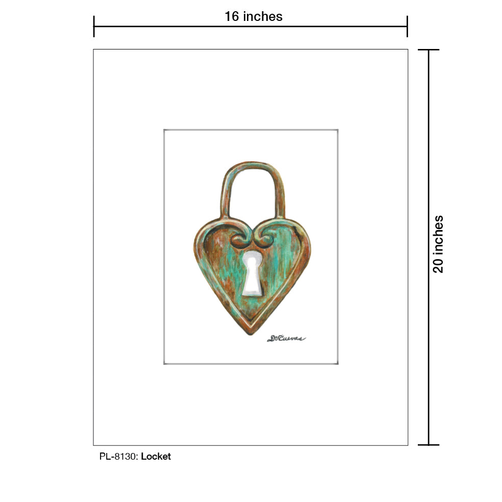 Locket, Print (#8130)