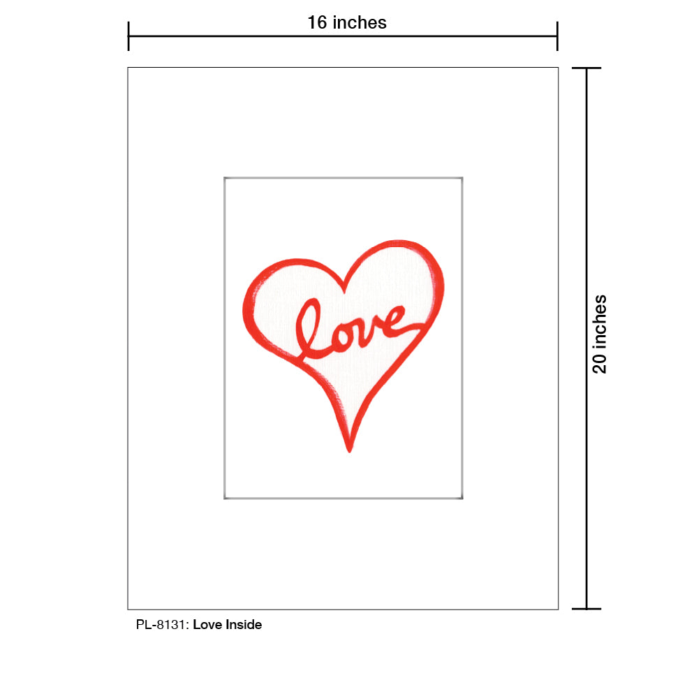 Love Inside, Print (#8131)