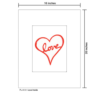 Love Inside, Print (#8131)