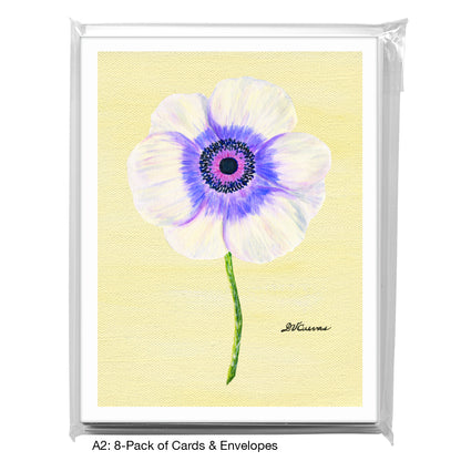 1818 Farm Anemone, Greeting Card (8133G)